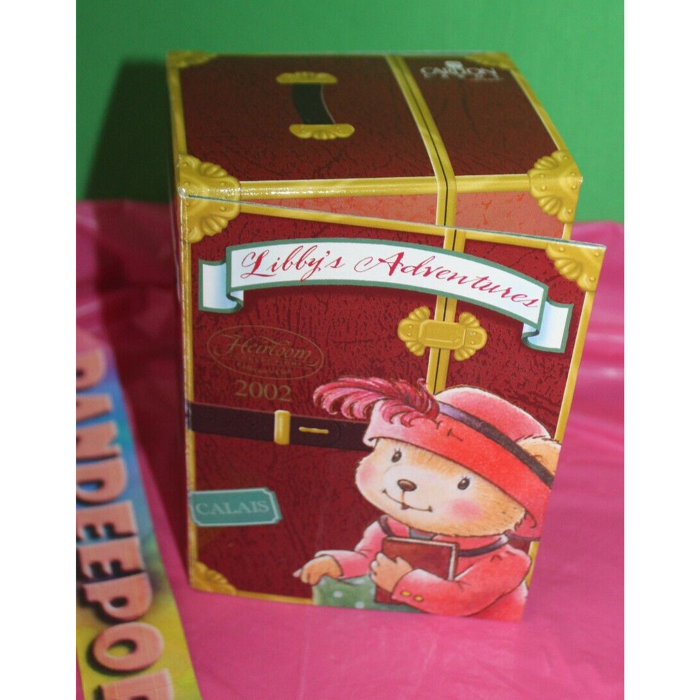 Carlton Libby's Adventure Collector's Club Ornament With Pin And Travel Journal